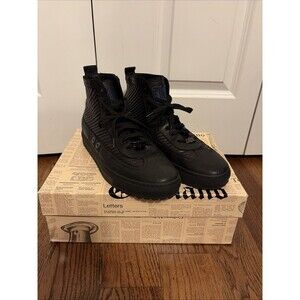 Men’s John Galliano High-Top Sneakers Black Size 46